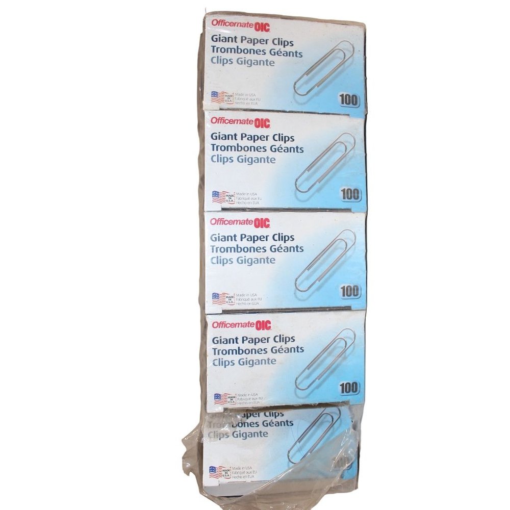 800 Count Officemate Giant Paper Clips